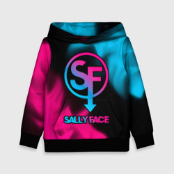 Детская толстовка 3D Sally Face - neon gradient