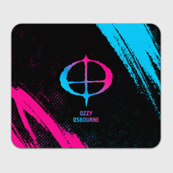 Прямоугольный коврик для мышки Ozzy Osbourne - neon gradient