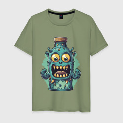 Мужская футболка хлопок Monster in Bottle: Emberwitch