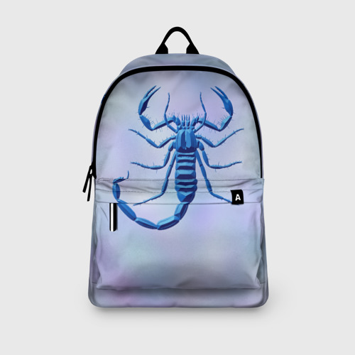 Рюкзак 3D Скорпион синих тонов - фото 4