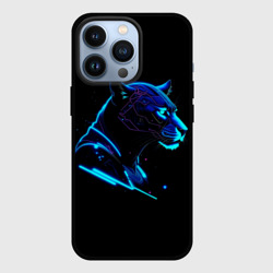 Чехол для iPhone 13 Pro Пантера киберпан