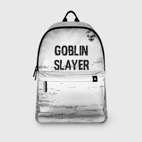 Рюкзак 3D Goblin Slayer glitch на светлом фоне: символ сверху - фото 4