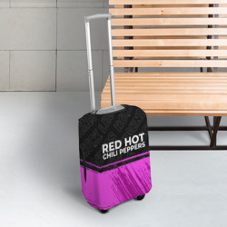Чехол для чемодана 3D Red Hot Chili Peppers rock Legends: символ сверху - фото 2