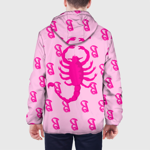 Мужская куртка 3D Буква В и скорпион на спине, цвет 3D печать - фото 5