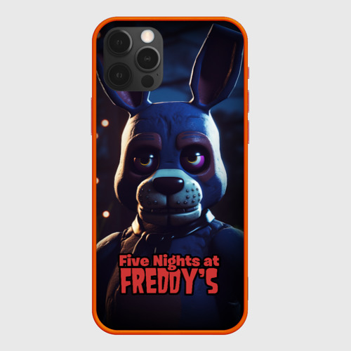 Чехол для iPhone 12 Pro Max с принтом Five   Nights  at Freddys  Bonnie, вид спереди #2