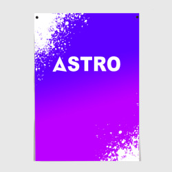 Постер Astro neon background