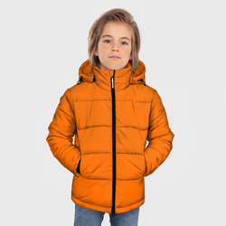 Зимняя куртка для мальчиков 3D Сочный апельсиновый - фото 2
