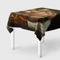 Скатерть 3D Пудж позирует - мем Дота 2