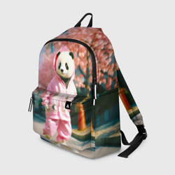 Рюкзак 3D Милая панда в пуховике