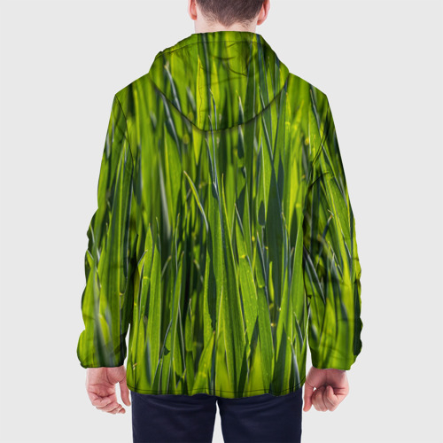 Мужская куртка 3D Ландшафт зелень, цвет 3D печать - фото 5