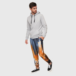 Мужские брюки 3D Мегаполис с силуэтом человека - фото 2
