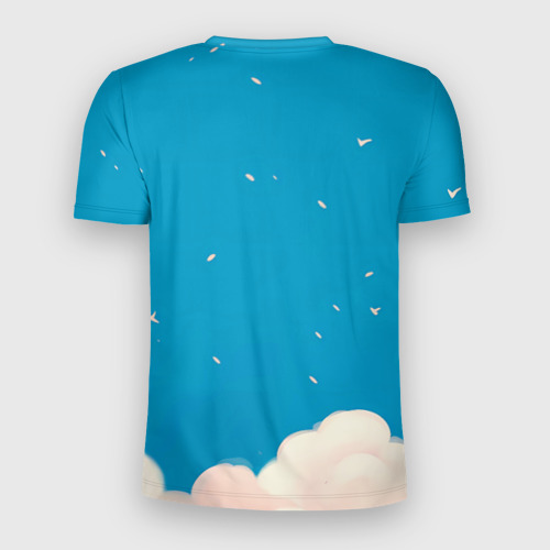 Мужская футболка 3D Slim Наслаждение небо, цвет 3D печать - фото 2
