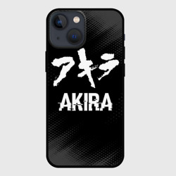 Чехол для iPhone 13 mini Akira glitch на темном фоне