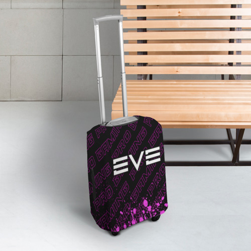 Чехол для чемодана 3D EVE pro gaming: символ сверху, цвет 3D печать - фото 3