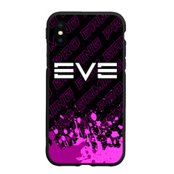 Чехол для iPhone XS Max матовый EVE pro gaming: символ сверху