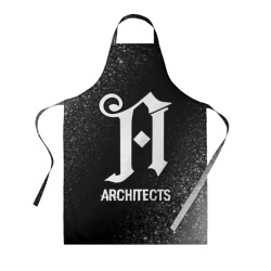 Фартук 3D Architects glitch на темном фоне