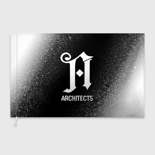 Флаг 3D Architects glitch на темном фоне - фото 3
