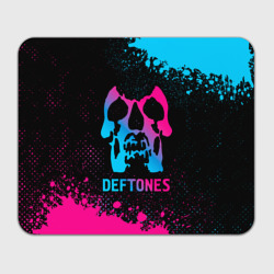 Прямоугольный коврик для мышки Deftones - neon gradient