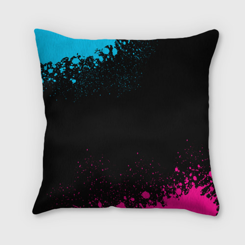 Подушка 3D Megadeth - neon gradient - фото 2