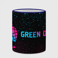 Кружка с полной запечаткой Green Day - neon gradient: надпись и символ - фото 2