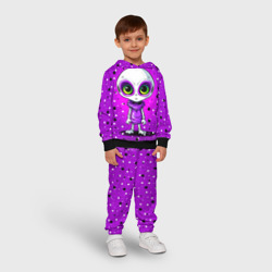 Детский костюм с толстовкой 3D Alien - purple color - фото 2