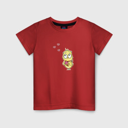 Цыпа с мороженым – Детская футболка хлопок с принтом купить со скидкой в -20%