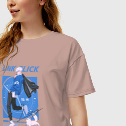 Женская футболка хлопок Oversize Гуан Лу - Агенты времени - фото 2