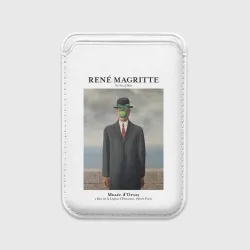 Картхолдер Magsafe магнитный Рене Магритт - Сын человеческий