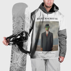 Накидка на куртку 3D Рене Магритт - Сын человеческий