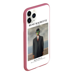 Чехол для iPhone 11 Pro Max матовый Рене Магритт - Сын человеческий - фото 2