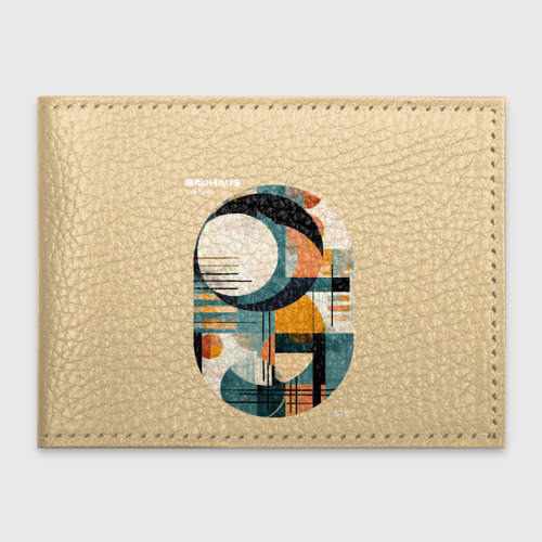 Обложка для студенческого билета Баухаус - Мысли ацтека, цвет бирюзовый