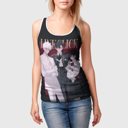 Женская майка 3D Агенты времени - персонажи - фото 2