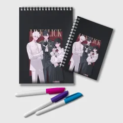 Блокнот Агенты времени - персонажи