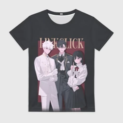 Женская футболка 3D Агенты времени - персонажи