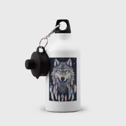 Бутылка спортивная Шаман волк - фото 2