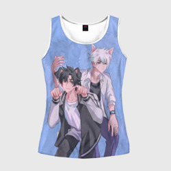 Женская майка 3D Агенты времени