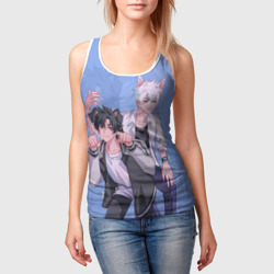 Женская майка 3D Агенты времени - фото 2