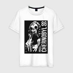 Мужская футболка хлопок Чернобыль 1986