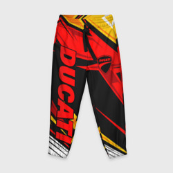 Детские брюки 3D Ducati - red uniform