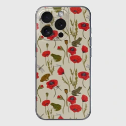 Чехол для iPhone 16 Pro Max силиконовый с защитой камеры Маки и лягушки