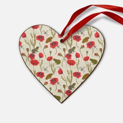 Деревянная игрушка Сердце Маки и лягушки