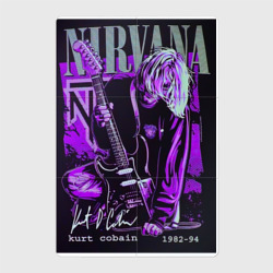 Магнитный плакат 2Х3 Nirvana band