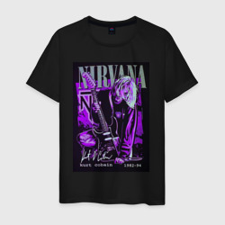 Nirvana band – Мужская футболка хлопок с принтом купить со скидкой в -20%