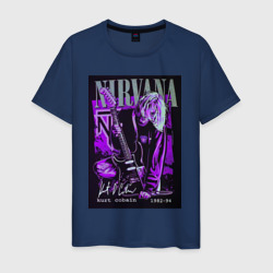 Мужская футболка хлопок Nirvana band
