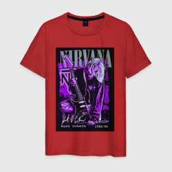 Мужская футболка хлопок Nirvana band