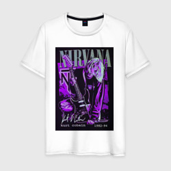 Nirvana band – Футболка из хлопка с принтом купить со скидкой в -20%