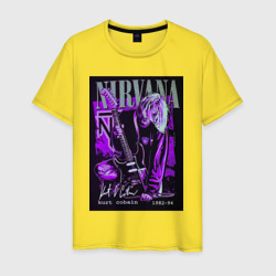 Мужская футболка хлопок Nirvana band