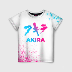 Akira neon gradient style – Детская футболка 3D с принтом купить со скидкой в -33%