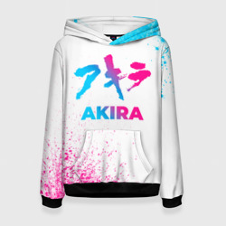 Женская толстовка 3D Akira neon gradient style