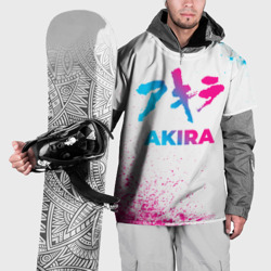 Накидка на куртку 3D Akira neon gradient style